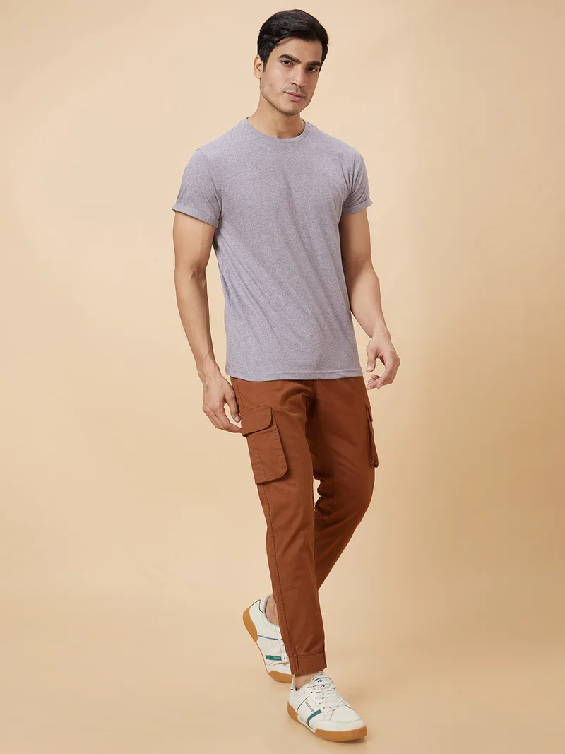 globus  Globus Men Rust Slim Fit Cargo for Men | Best Price UAE